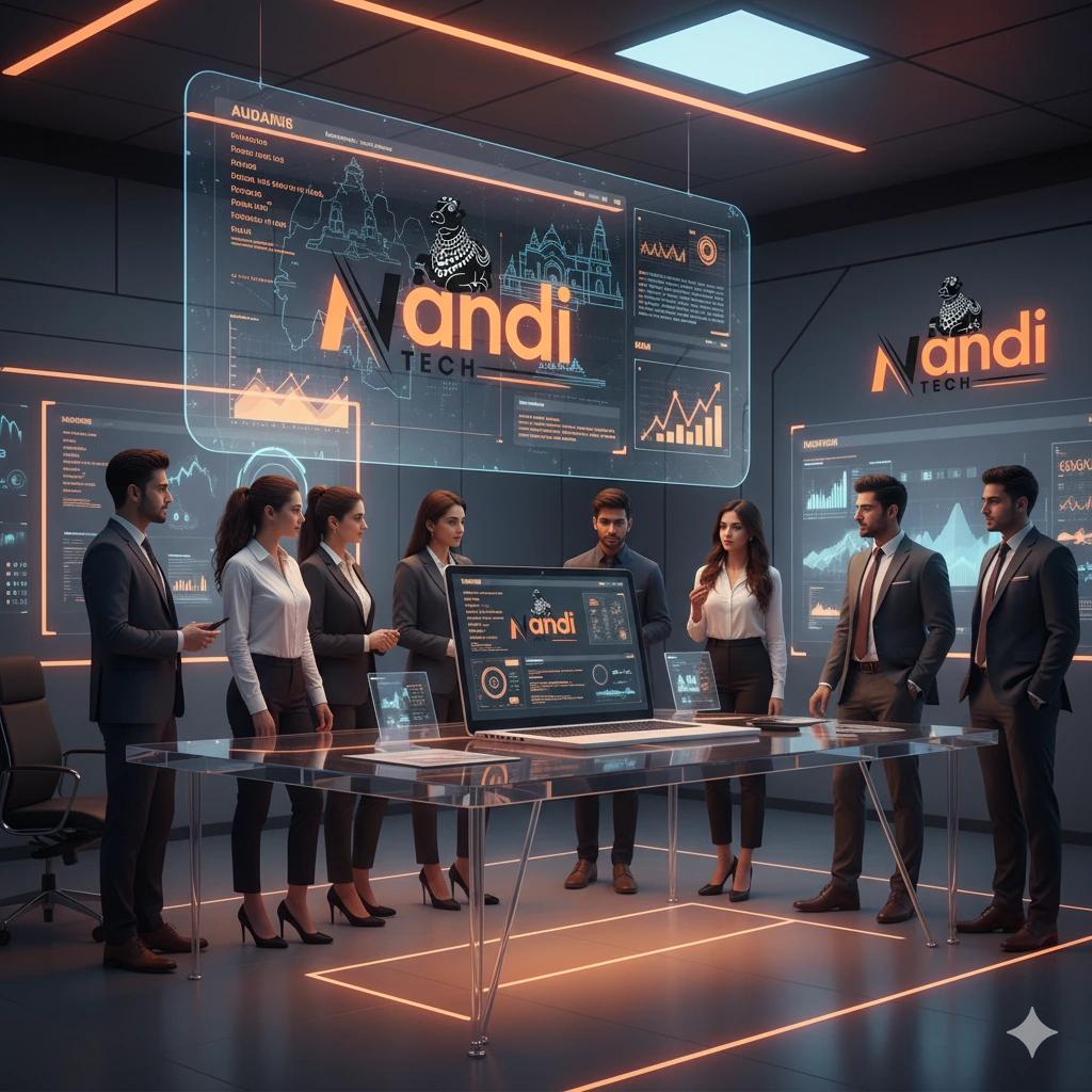Best Web Design Company in Udaipur 2025 – Nandi Techno