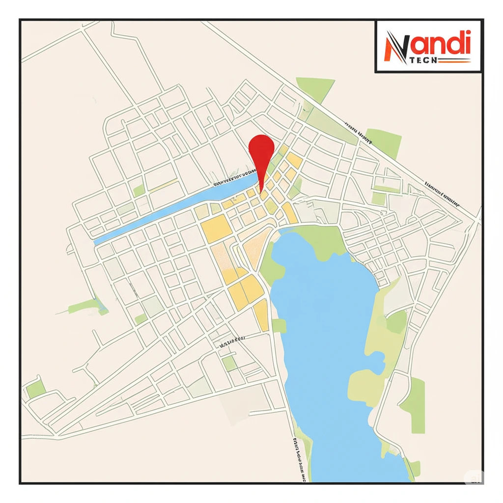 Local SEO services in Udaipur with Google Maps pin